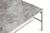 Rebar sohvapöytä, 80x83 cm, harmaa marmori - Spazio