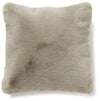 Skinnwille Fluffy sisustustyyny taupe - Spazio