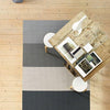 Fourways matto, 140 x 200, vaaleanharmaa-valkoinen - Spazio
