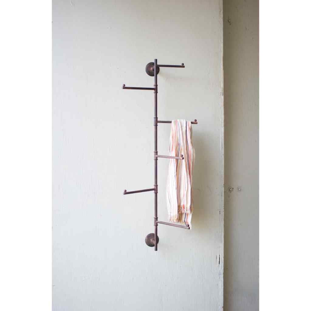 Rustic Wall Swivel Coat Rack