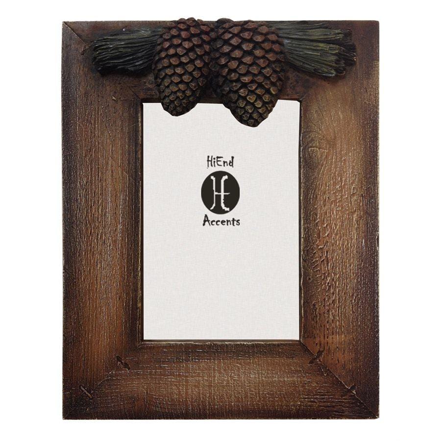 Pine Cone Lodge Picture Frame 4X6 8X10
