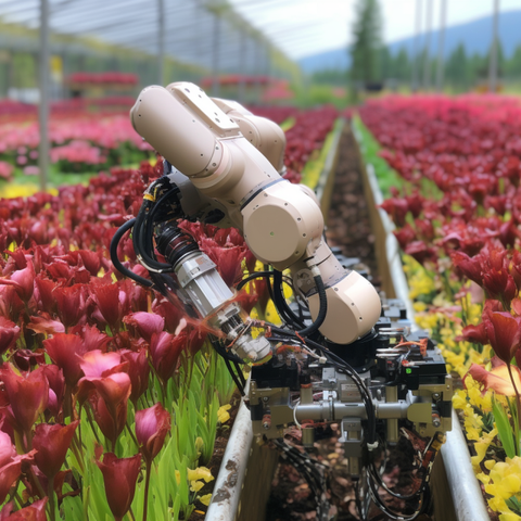 Qtech robot za održavanje rezanog cvijeća
