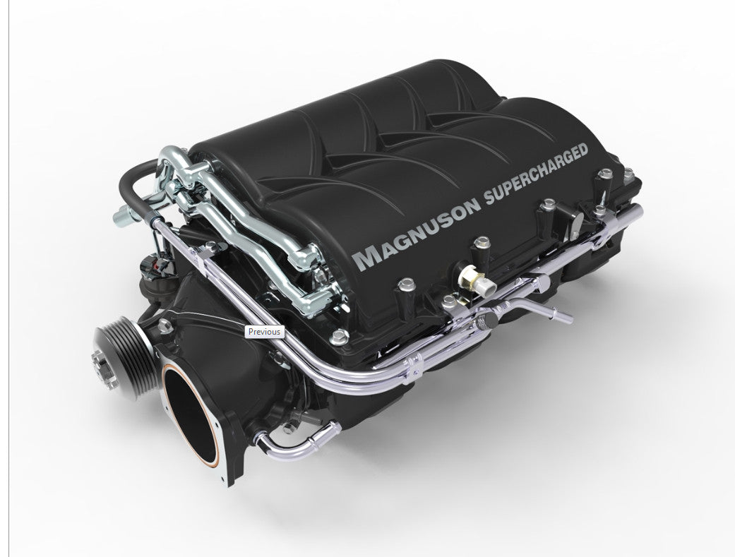 Magnuson Supercharger Corvette C6 Z06 Ls7 70l V8 Heartbeat Supercha
