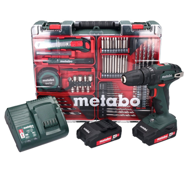 Metabo SB 18 Set Akku Schlagbohrschrauber 18 Volt 48 Nm ( 602245880 ) –  Toolbrothers