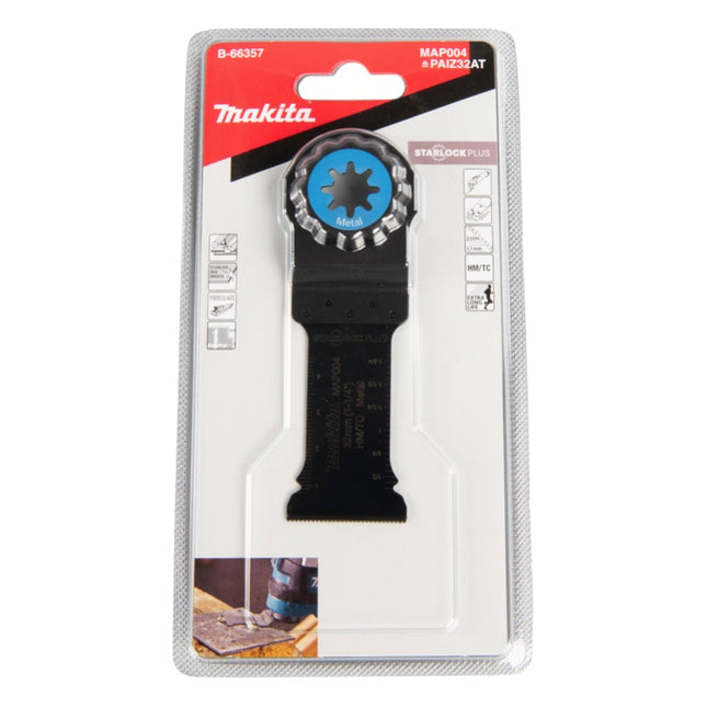 Makita MAP004 Tauchsägeblatt Starlock Plus 32 x 50 mm 4 Stk. ( 4x B-66 –  Toolbrothers