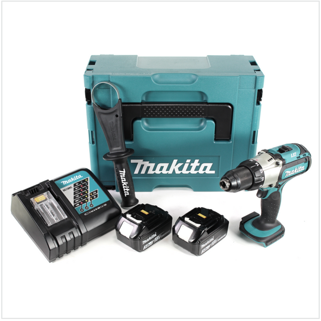 Makita BL 1850 B Li-Ion Batterie 18V 5,0 Ah ( 197280-8 / 632f15-1 ) +  Affichage LED - Successeur de 196672-8