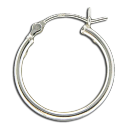 HINGED STERLING SILVER HOOPS