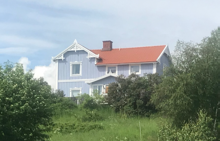 Blaues Haus in Älandsbro