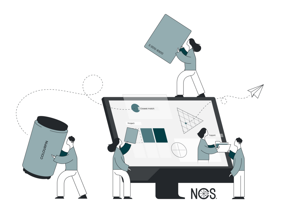 Illustration of Colourpin & NCS+ Web