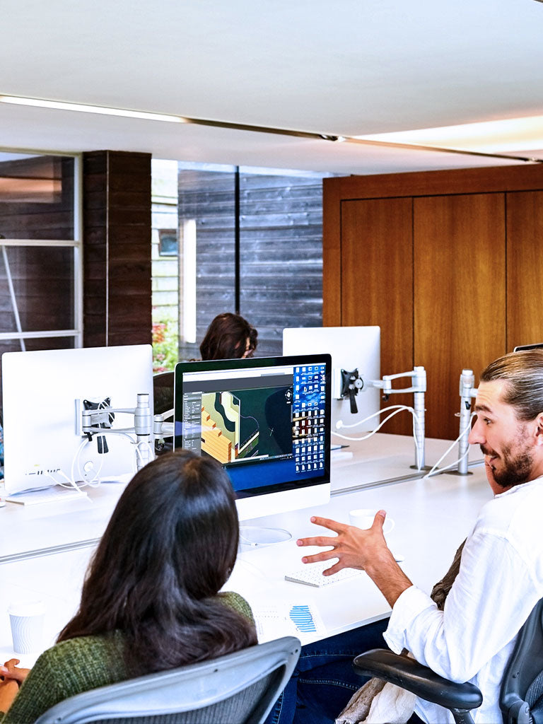 Farbzusammenarbeit im Büro