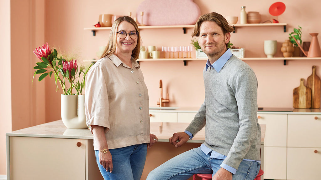 Paulina Kalbori & Jonas Abelsted Eklund in Puustelli Trend Kitchen