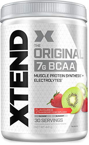 Photos - Vitamins & Minerals Scivation XTEND Original BCAA Powder Squeeze 30 Servings, Strawberry Kiwi