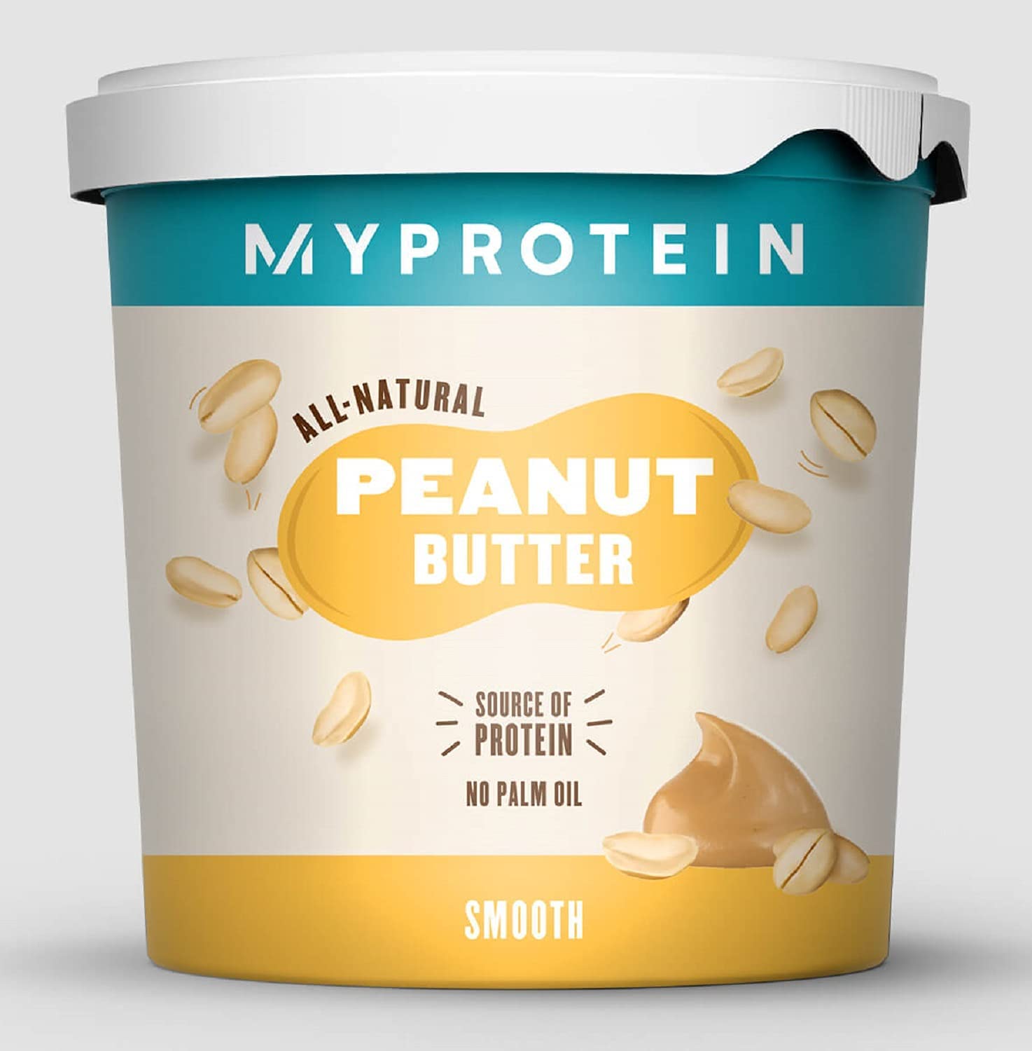 Photos - Vitamins & Minerals Myprotein All-Natural Peanut Butter 1kg Smooth TROP-MYP131 