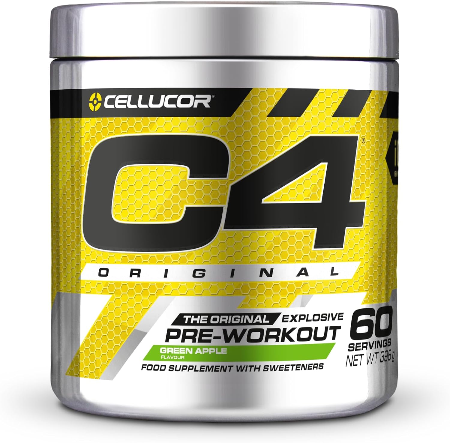 Photos - Vitamins & Minerals Cellucor C4® Original Pre-Workout 60 Servings, Green Apple CEL015