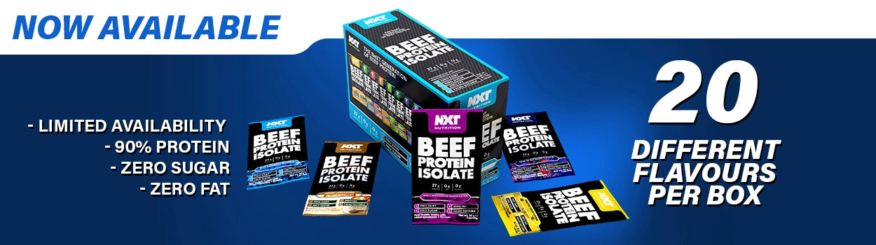 NXT Nutrition Beef Protein Isolate - 20 Sachets