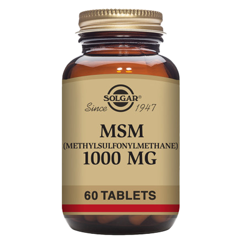 Photos - Vitamins & Minerals SOLGAR MSM, 1000mg - 60 tabs PBW-P42460 
