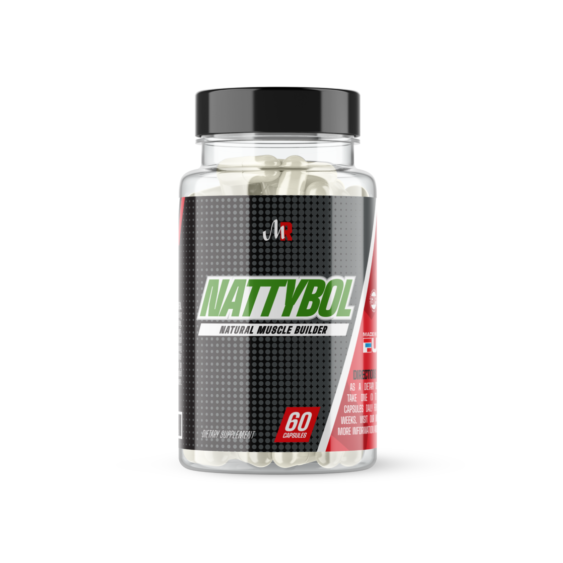 Photos - Vitamins & Minerals Muscle Rage Nattybol Laxogenin 60 Capsules TROP-MRA014