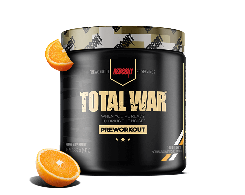 Photos - Vitamins & Minerals Redcon1 Total War Preworkout 30 Servings, Orange Crush TROP-RED036 