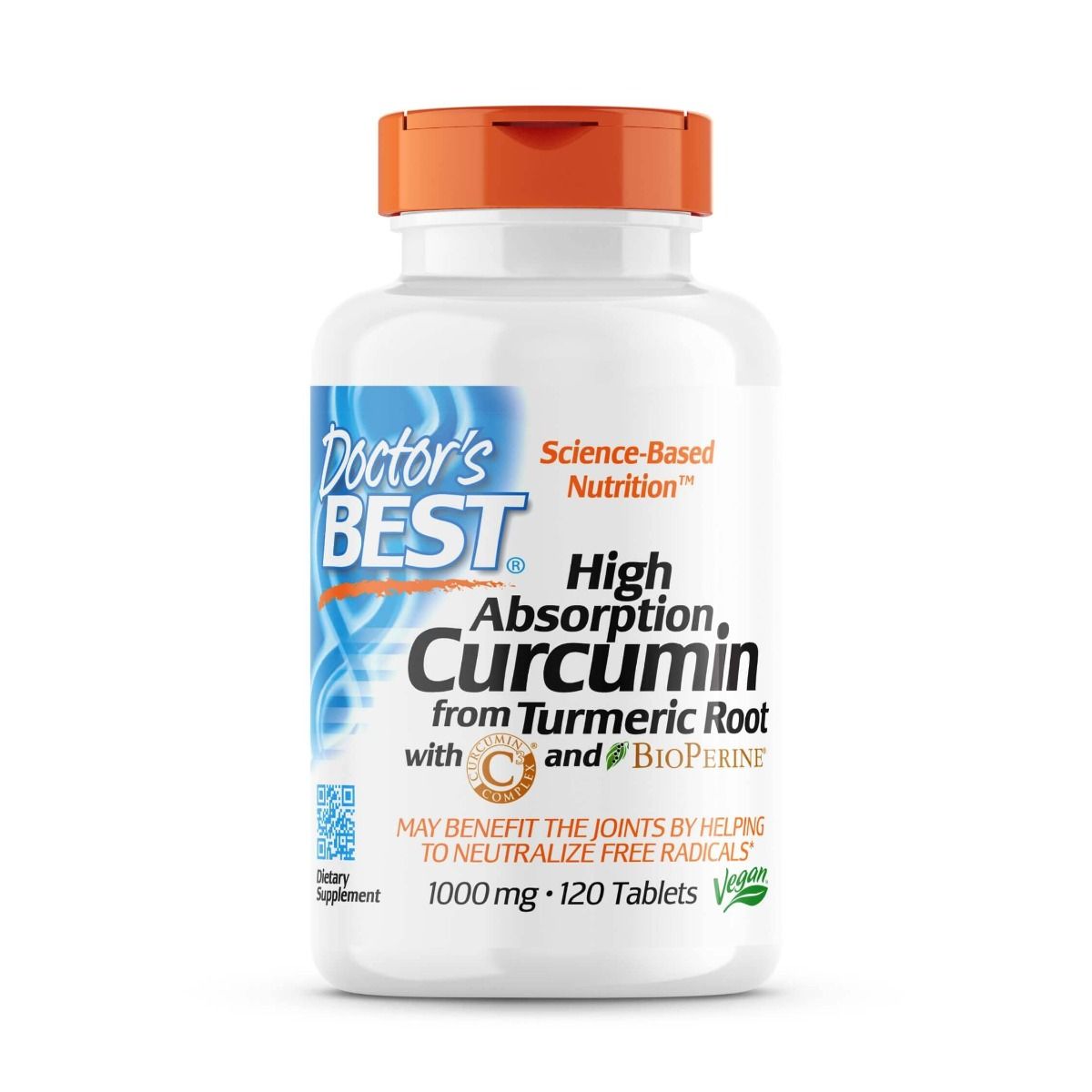 Photos - Vitamins & Minerals Doctors Best Doctor's Best Curcumin 1,000mg 120 Tablets PBW-P20734 