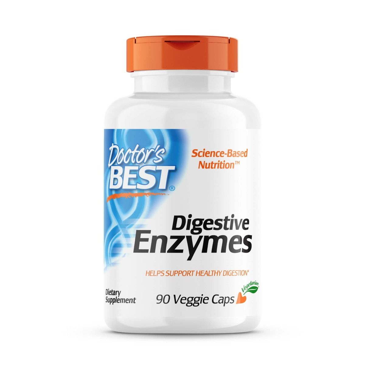 Photos - Vitamins & Minerals Doctors Best Doctor's Best Digestive Enzymes 90 Veggie Capsules PBW-P3071 