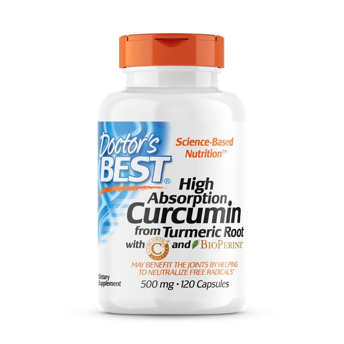 Photos - Vitamins & Minerals Doctors Best Doctor's Best High Absorption Curcumin 500 mg 120 Capsules PBW-P2290 