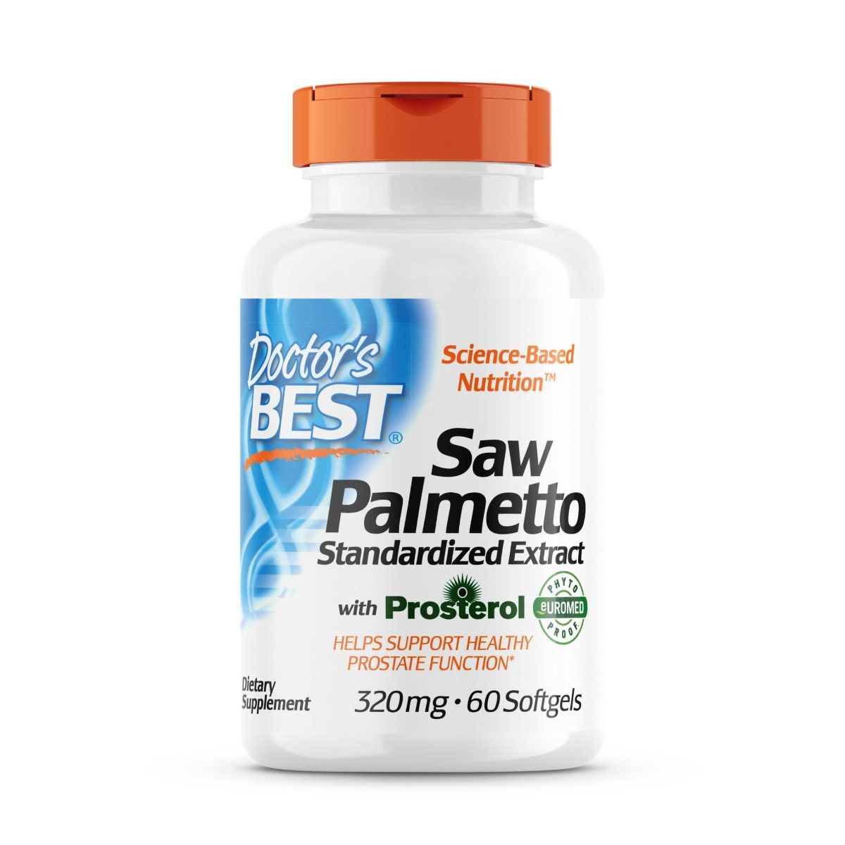 Photos - Vitamins & Minerals Doctors Best Doctor's Best Saw Palmetto with Prosterol, Standardized Extract 320 mg 60 