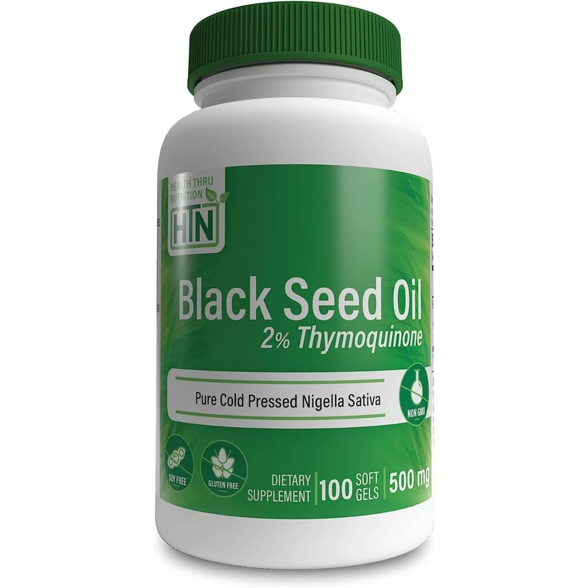 Photos - Vitamins & Minerals Health Thru Nutrition Black Cumin Seed Oil 500mg 100 Softgels PBW-P41800