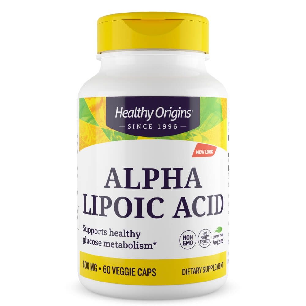 Photos - Vitamins & Minerals Healthy Origins Alpha Lipoic Acid 600mg 60 Veggie Capsules VH-HO-0031 