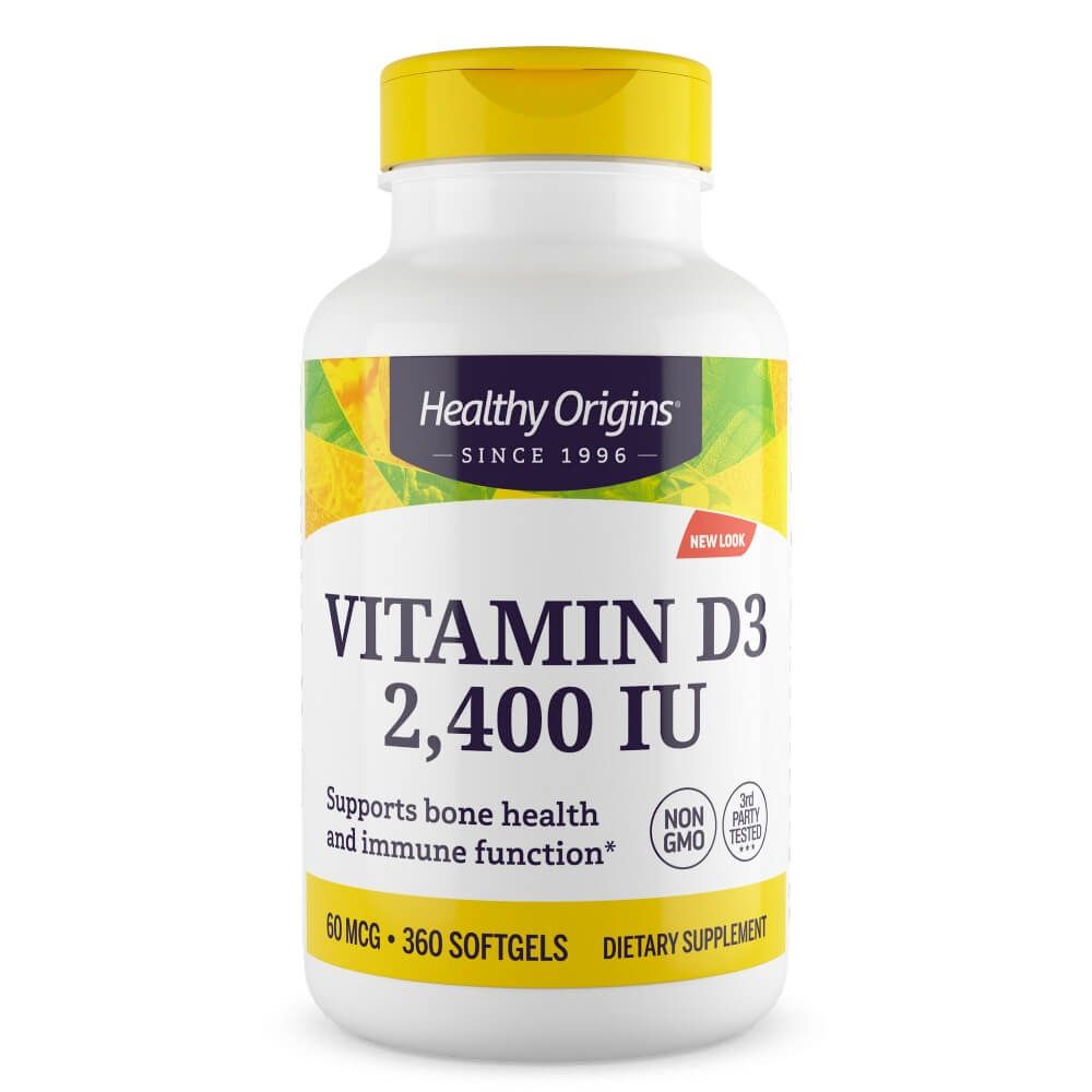 Photos - Vitamins & Minerals Healthy Origins Vitamin D3 2,400iu 360 Softgels VH-HO-0561 