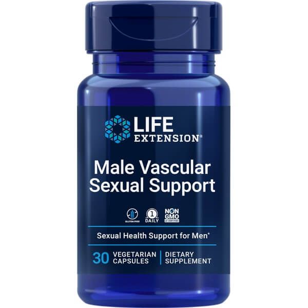 Photos - Vitamins & Minerals Life Extension Male Vascular Sexual Support 30 Vegetarian Capsules PBW-P36 