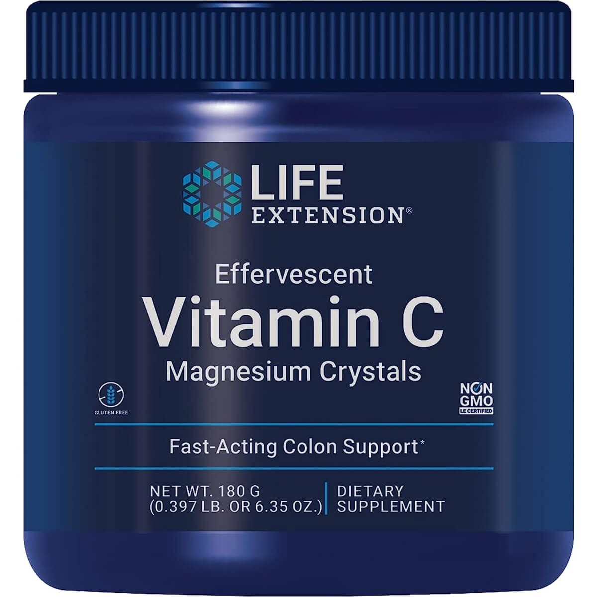 Photos - Vitamins & Minerals Life Extension Effervescent Vitamin C Magnesium Crystals 180 grams PBW-P35 