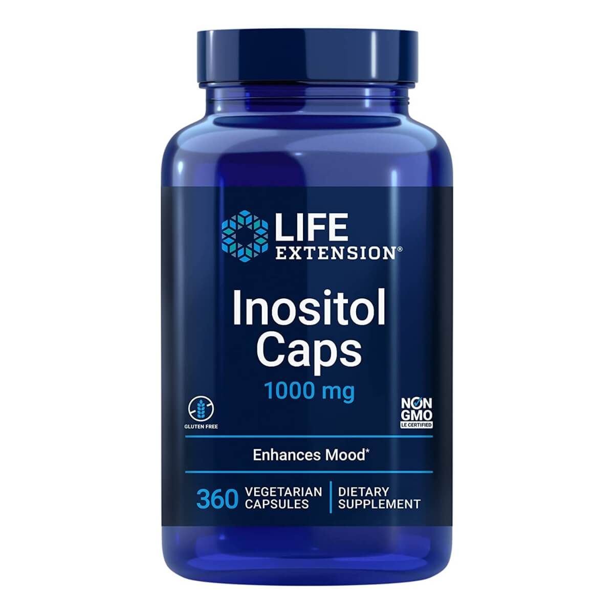 Photos - Vitamins & Minerals Life Extension Inositol Caps 1000mg 360 Vegetarian Capsules PBW-P36443 