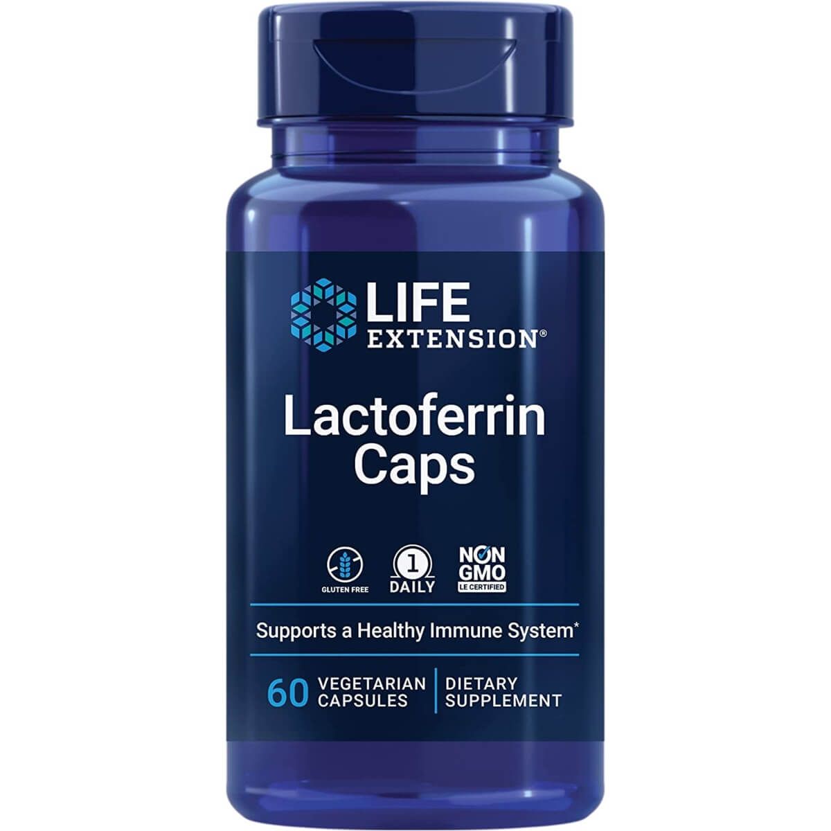Photos - Vitamins & Minerals Life Extension Lactoferrin Caps 60 Vegetarian Capsules PBW-P34827 