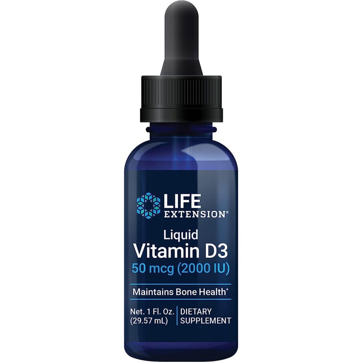 Photos - Vitamins & Minerals Life Extension Liquid Vitamin D3 50 mcg  29.57ml PBW-P43991 (2000iu)