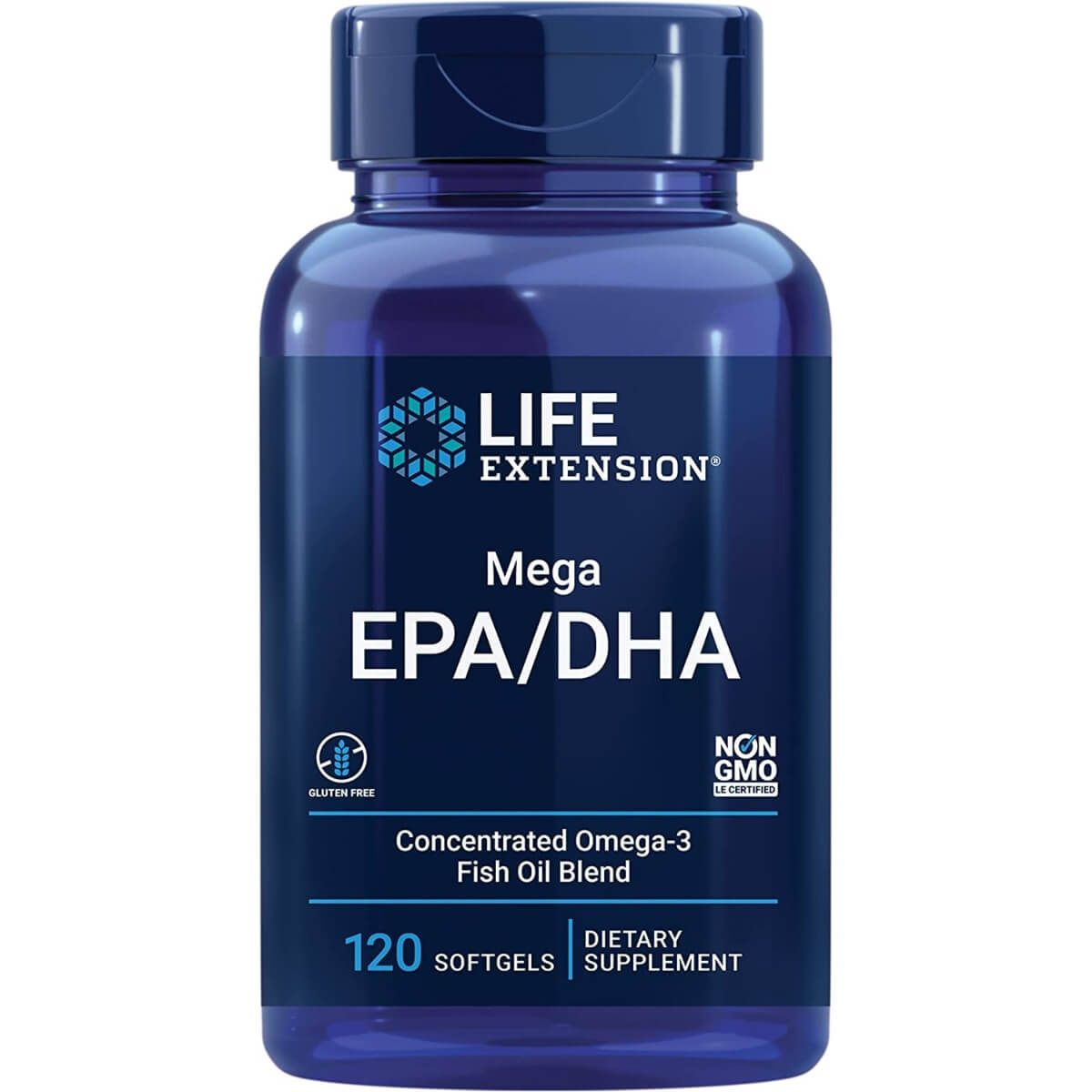 Photos - Vitamins & Minerals Life Extension Mega EPA/DHA 120 Softgels PBW-P35757 