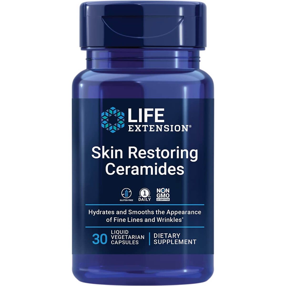 Photos - Vitamins & Minerals Life Extension Skin Restoring Ceramides 30 Liquid Vegetarian Capsules PBW 