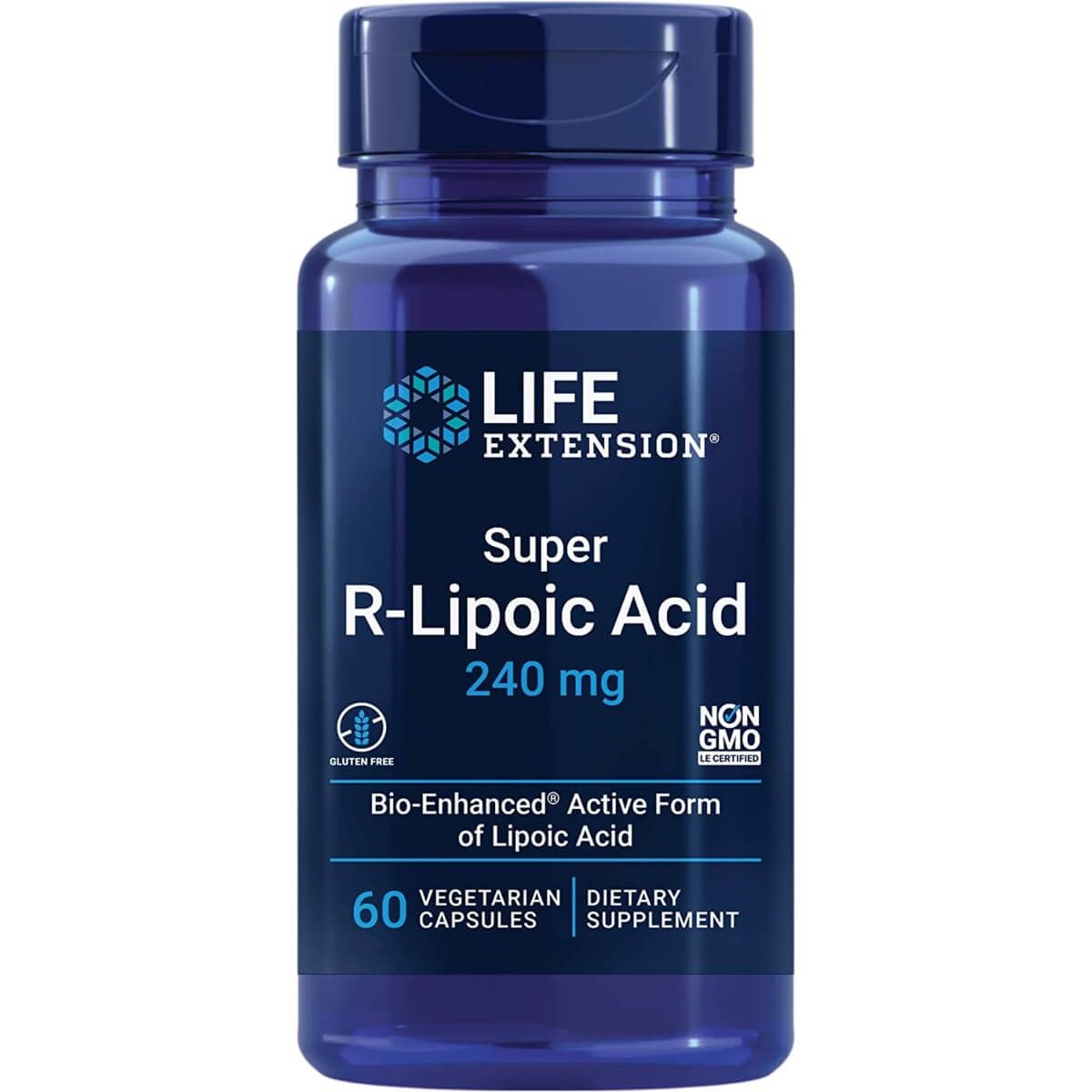 Photos - Vitamins & Minerals Life Extension Super R-Lipoic Acid 240 mg 60 Vegetarian Capsules PBW-P3291 