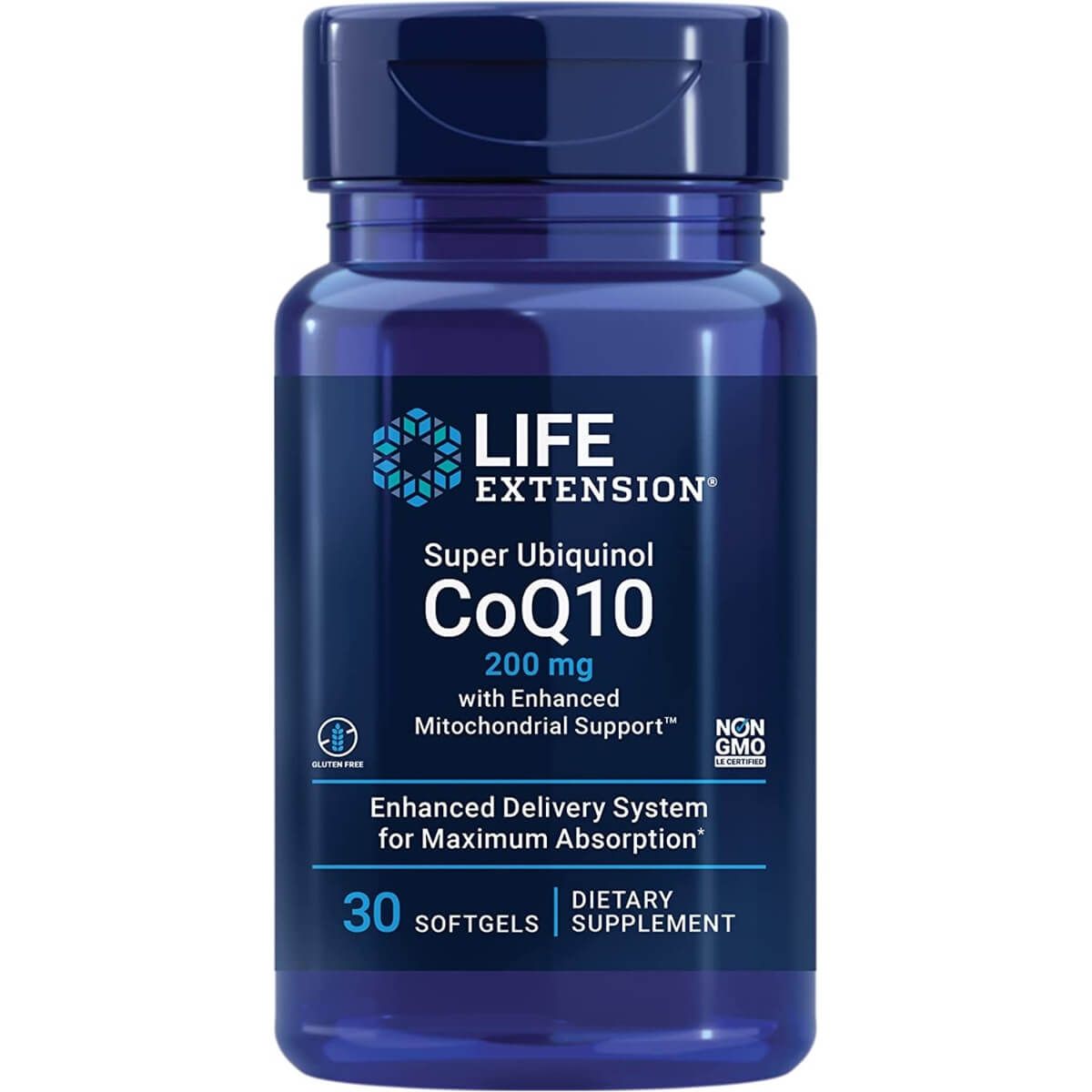 Photos - Vitamins & Minerals Life Extension Super Ubiquinol CoQ10 with Enhanced Mitochondrial Support 2 