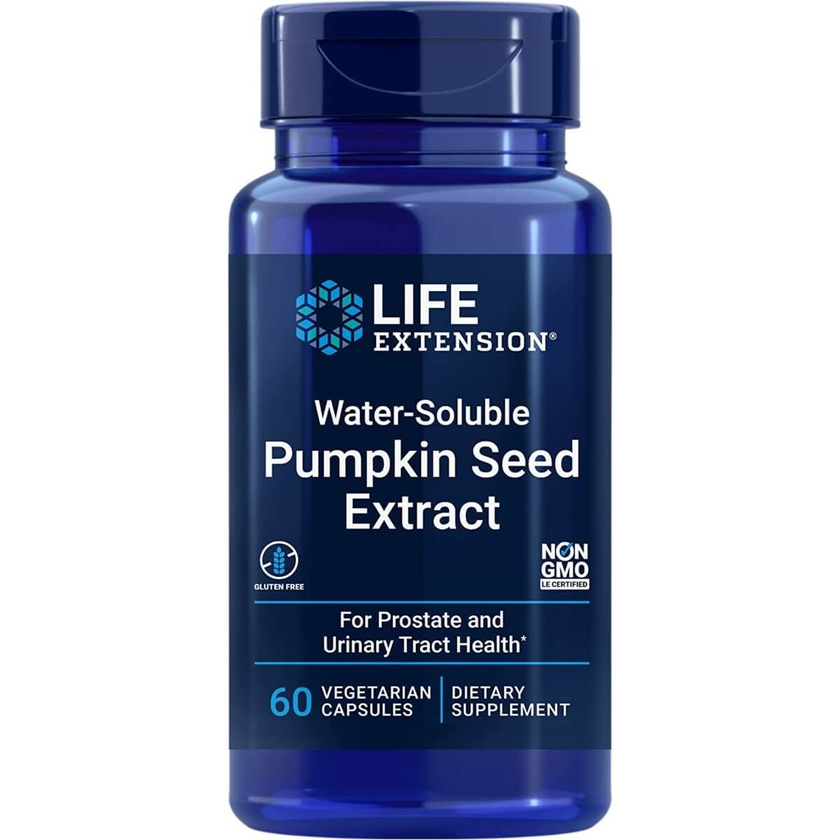 Photos - Vitamins & Minerals Life Extension Water-Soluble Pumpkin Seed Extract 60 Vegetarian Capsules P 