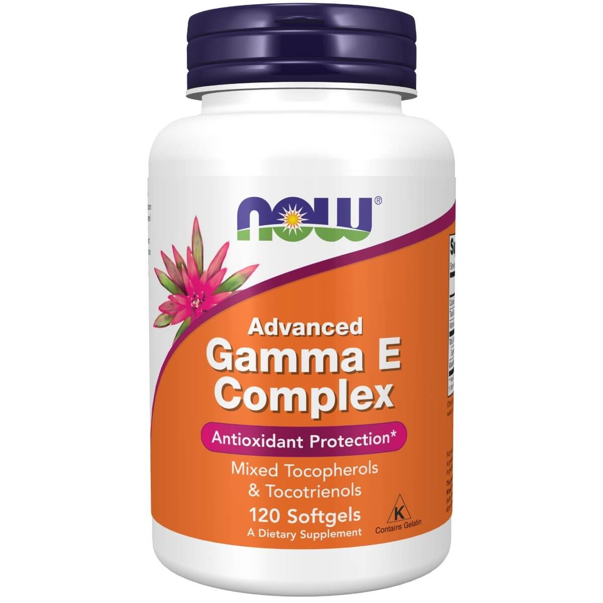 Photos - Vitamins & Minerals Now Foods Advanced Gamma E Complex 120 Softgels PBW-P29182 