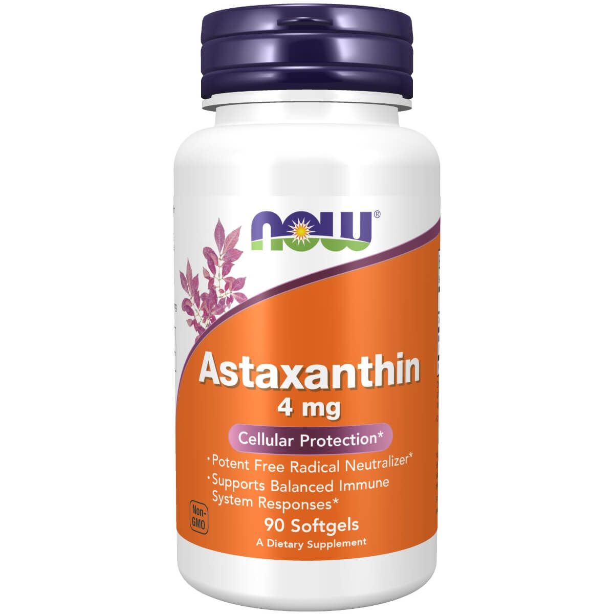 Photos - Vitamins & Minerals Now Foods Astaxanthin 4 mg 90 Softgels VH--0210 