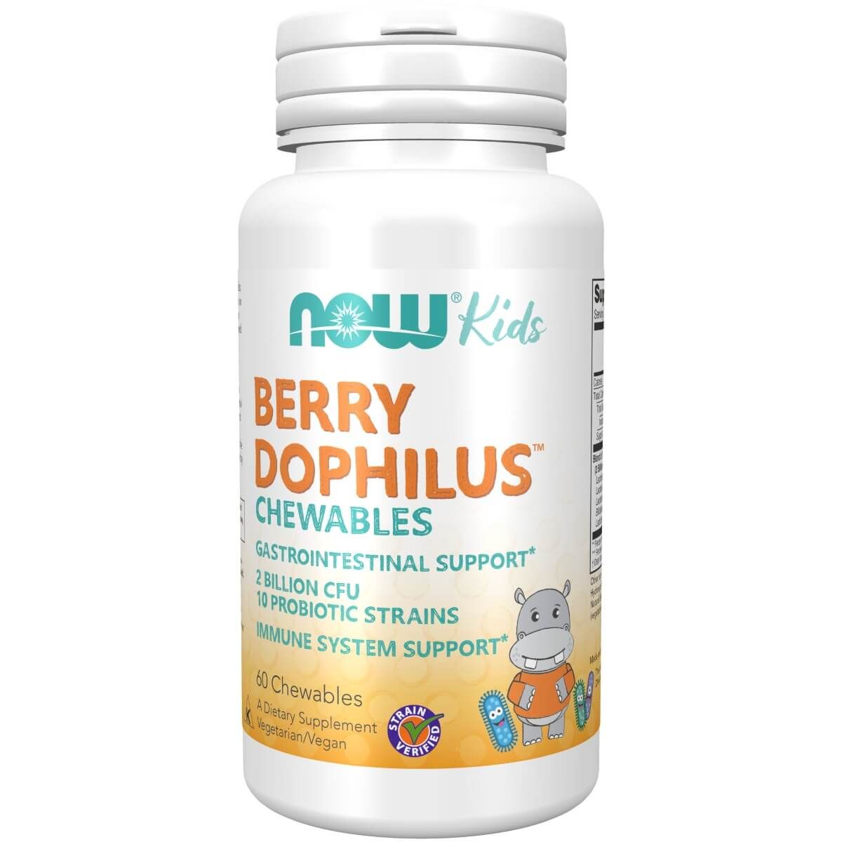 Photos - Vitamins & Minerals Now Foods BerryDophilus 60 Berry Flavoured Chewables PBW-P29975 