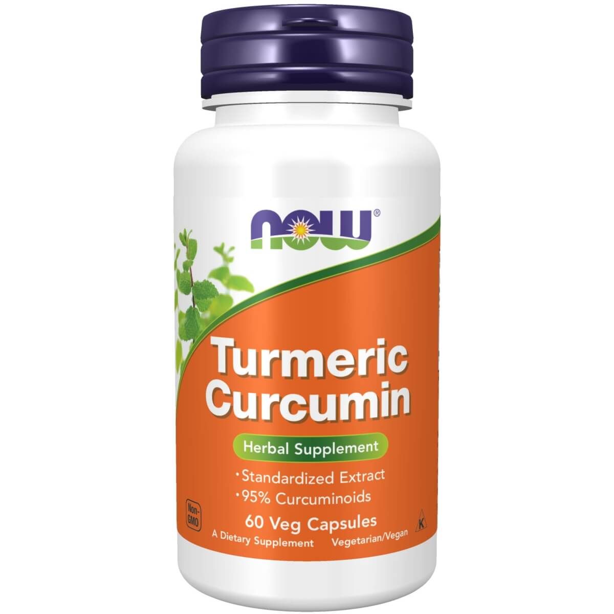 Photos - Vitamins & Minerals Now Foods Turmeric Curcumin 60 Veg Capsules PBW-P3943 