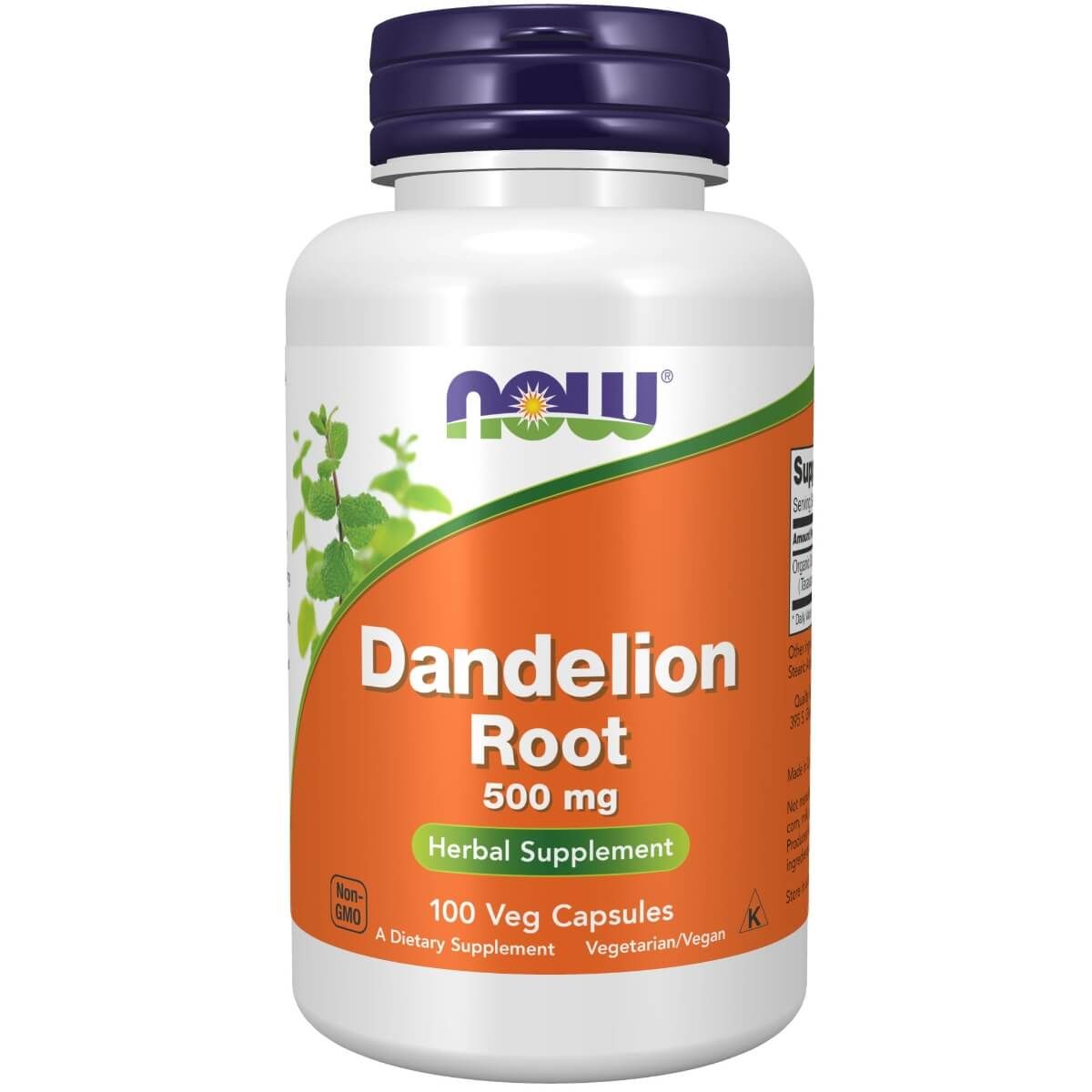 Photos - Vitamins & Minerals Now Foods Dandelion Root 500 mg 100 Veg Capsules PBW-P27842 