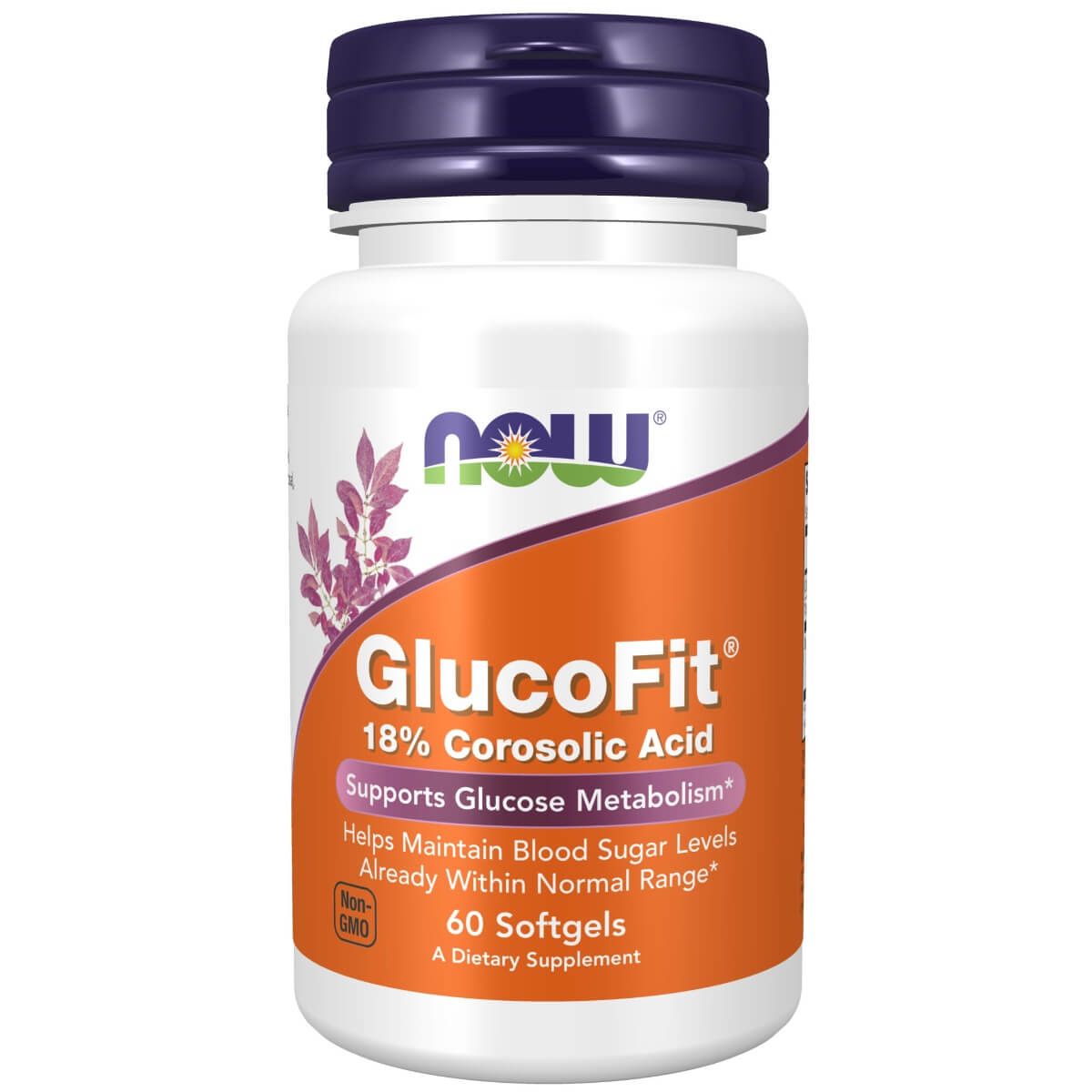 Photos - Vitamins & Minerals Now Foods GlucoFit® 60 Softgels PBW-P3485 