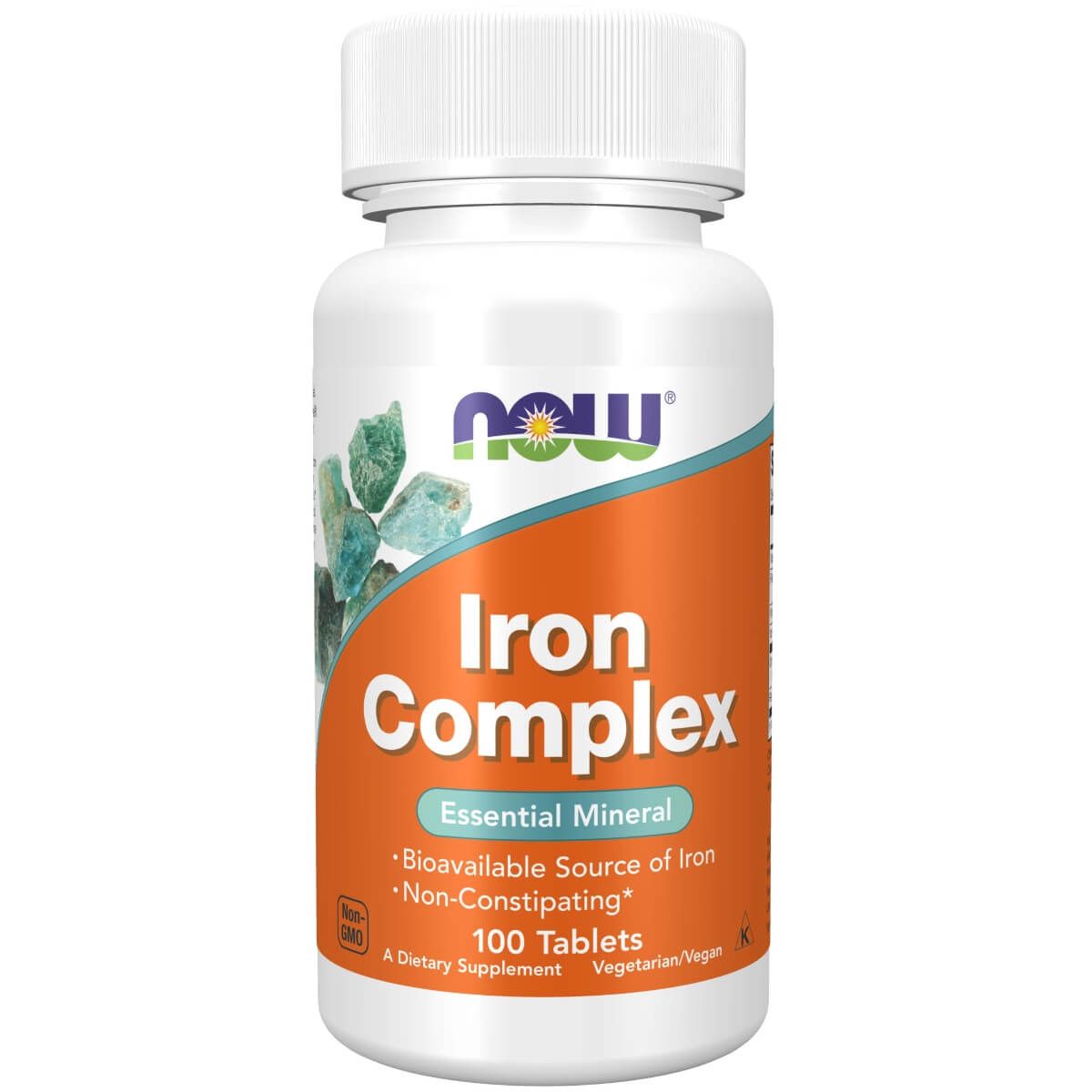 Photos - Vitamins & Minerals Now Foods Iron Complex 100 Tablets PBW-P392 