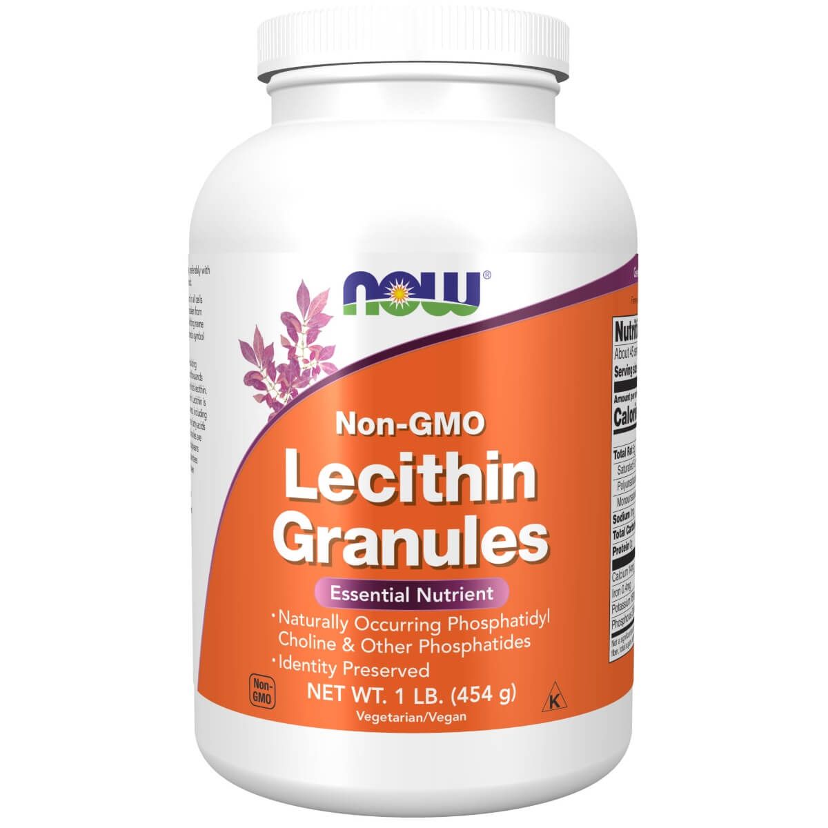 Photos - Vitamins & Minerals Now Foods Lecithin Granules 1lb / 454g PBW-P775 