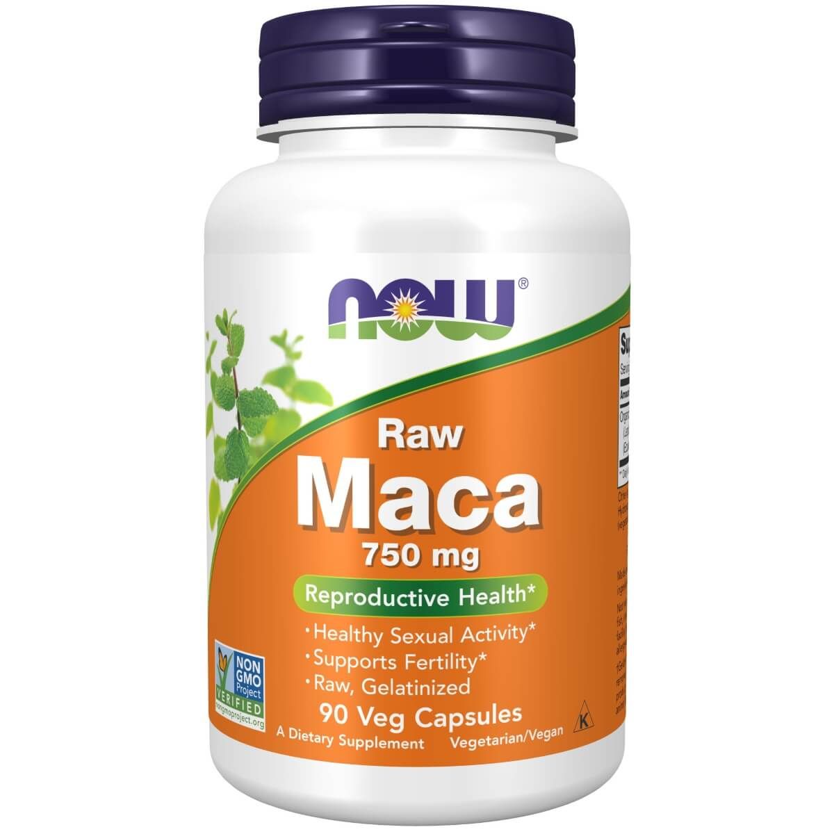 Photos - Vitamins & Minerals Now Foods Maca  750 mg Raw 90 Veg Capsules PBW-P32492 (Lepidium meyenii)