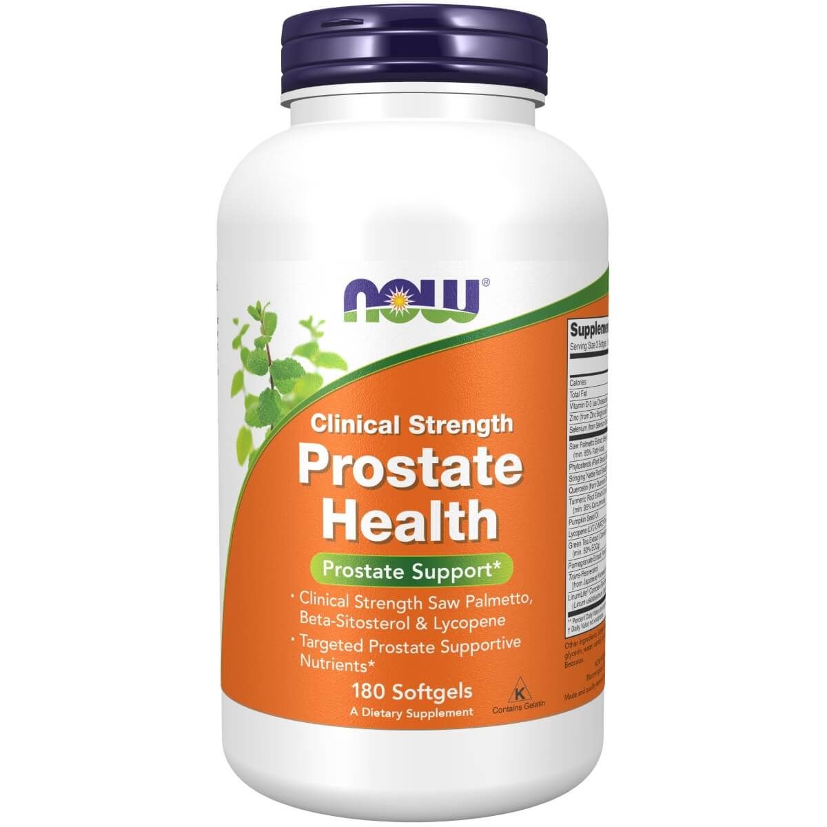 Photos - Vitamins & Minerals Now Foods Prostate Health Clinical Strength 180 Softgels PBW-P29384 