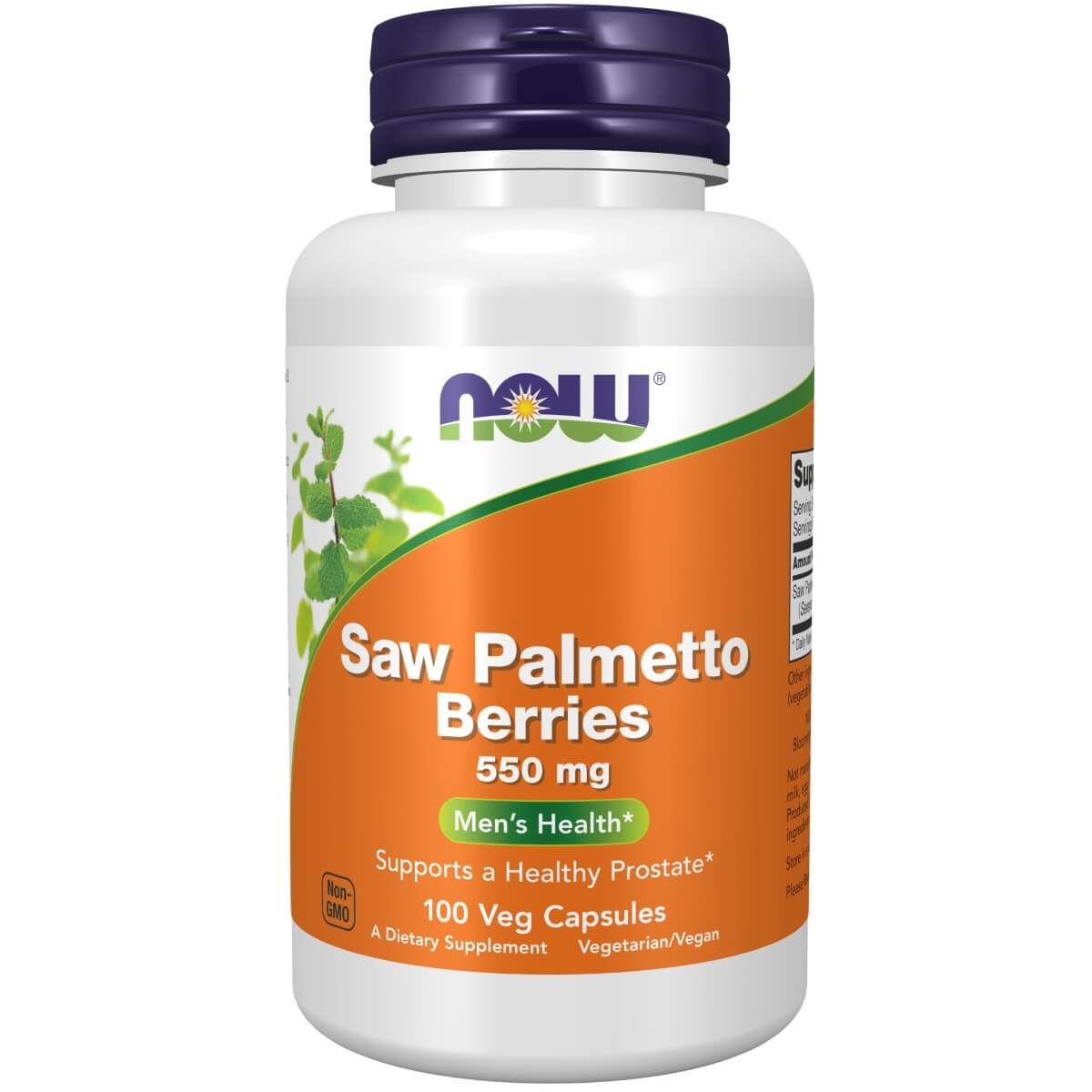 Photos - Vitamins & Minerals Now Foods Saw Palmetto Berries 550 mg 100 Veg Capsules PBW-P27912 